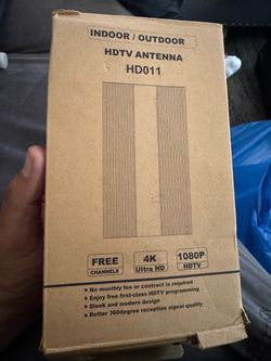 Indoor outdoor HGTV antenna, 4K ultra HD