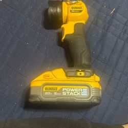 Flashlight And Powerstack Battery 