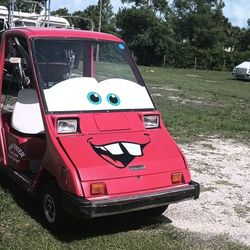 Golf Cart Disney Mater Tow