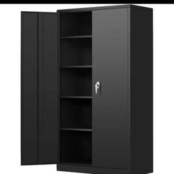  Locking Metal Garage Storage Cabinet