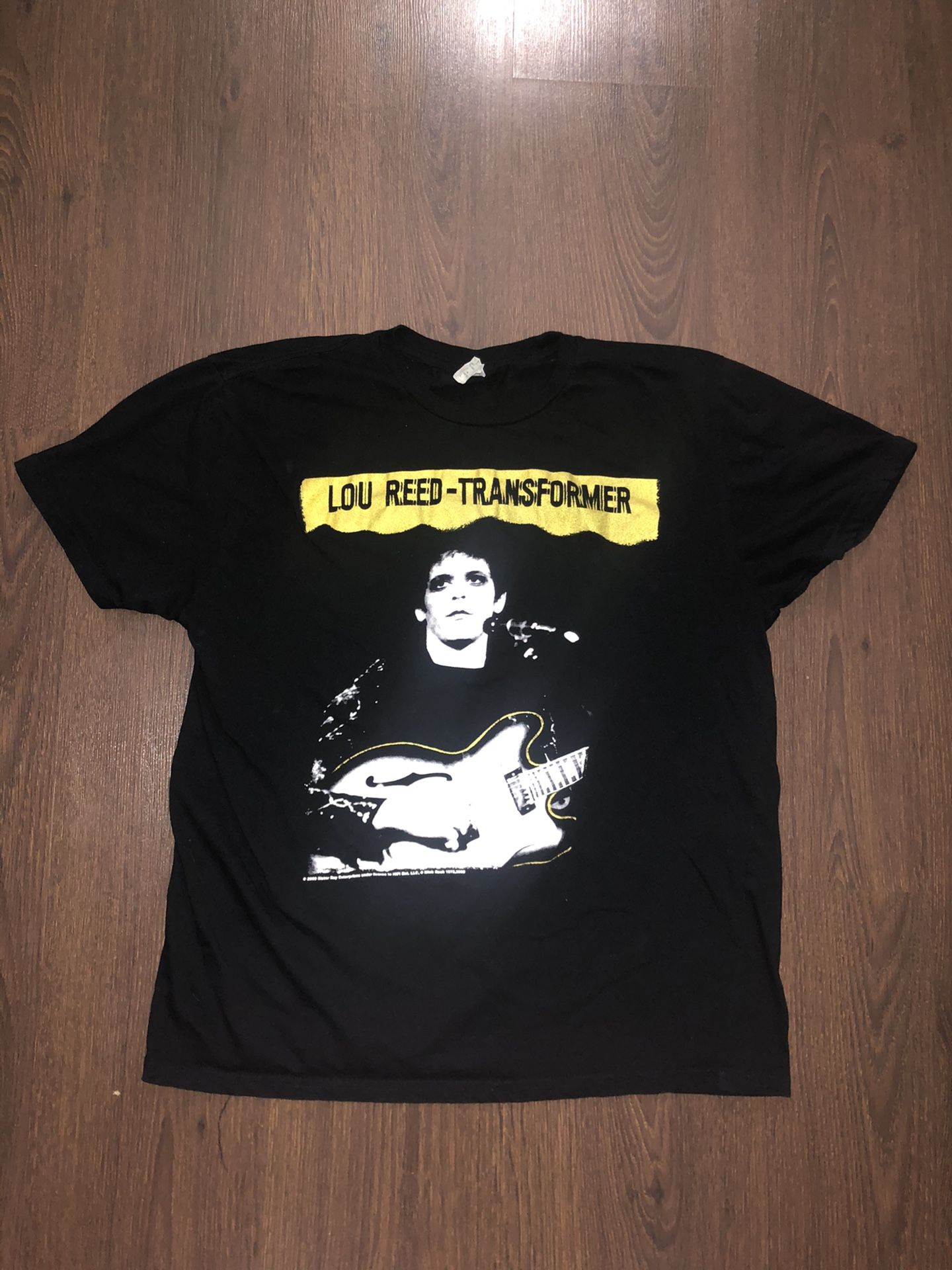 Lou Reed Transformer Adult XL 2009 T-shirt! Soft and Light Weight! Excellent Condition. The Velvet Underground