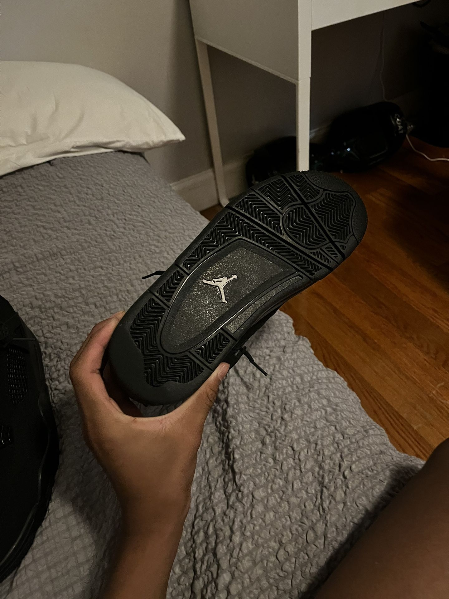 Black Cats Jordan 4s