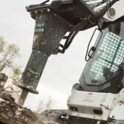 Bobcat Breaker With Spare Tip.