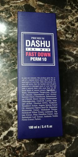 [DASHU] For Man Premium Fast Down Perm 10