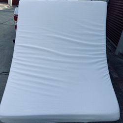 Queen Mattress, And Boxspring With Metal Frame /Used/ Free Delivery