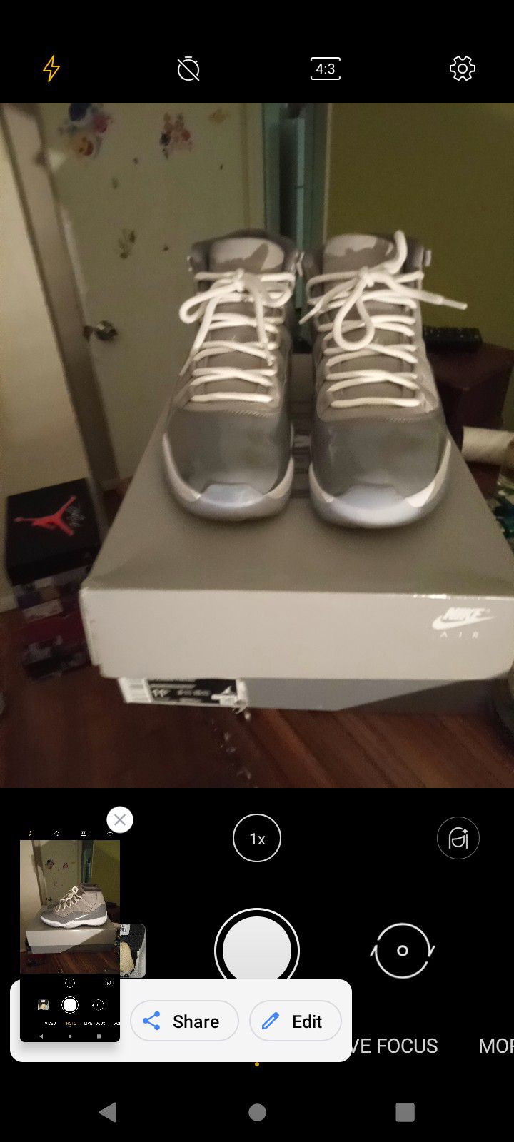 Jordan 11 Cool Grey Size 11.5