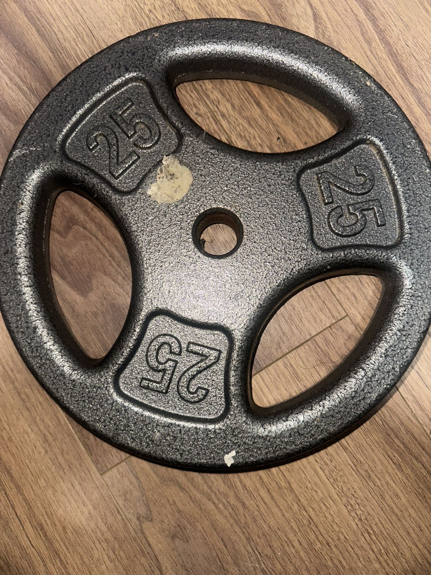 25 Pound Metal Plate
