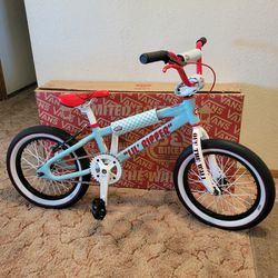 Limited Edition Vans Lil Ripper 16″ Bike, #42 of 250 in the world. Brand new. Comes with original vans box