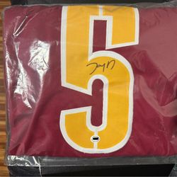 Jayden Daniels Signed Jersey With COA