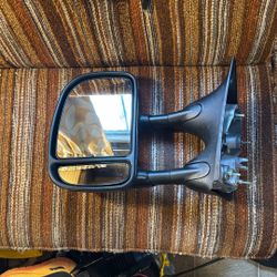 Ford Super Duty Driver Side Telescoping Rearview Mirror