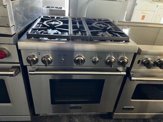 THERMADOR 30”WIDE ALL GAS RANGE STOVE IN STAINLESS STEEL