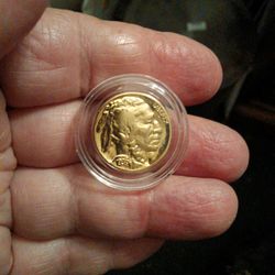 Rare 1936 Golden Indian Head Buffalo Nickel