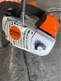 Stihl chainsaw ms201 14” bar and chain