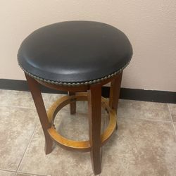 Leather Bar Stool
