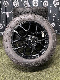 2025 Chevy Colorado Z71 6 Lug 20 Inch OEM Wheels