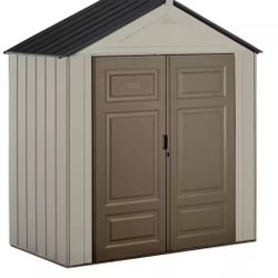 Rubbermaid Big Max Jr. 3 ft. 6 in. x 7 ft. Storage Shed