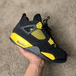 Jordan 4 Yellow Thunder 