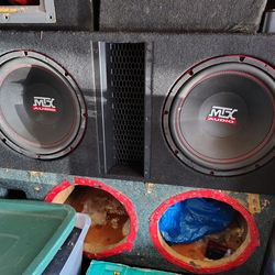 Mtx dual 12" subs