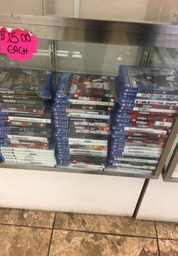 Ps4 games $15 each