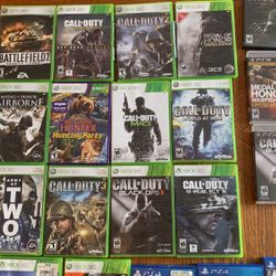 Video Games Xbox 360, Playstation2, Ps3 And Ps4 