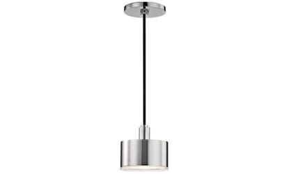 Mitzi Nora 5 1/4" Wide Polished Nickel Mini Pendant