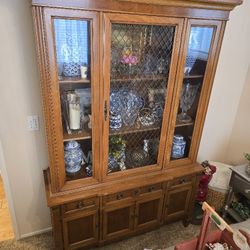 Vintage China Cabinet 