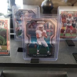 Prizm Tua Tagovailoa Rookie Card