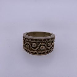 925 Sterling Silver Unisex Statement Ring