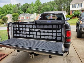 BRAND NEW PRO NET BLACK UNIVERSAL COMPACT LARGE SIZE Pickup Truck Tailgate Net 60" X 18"