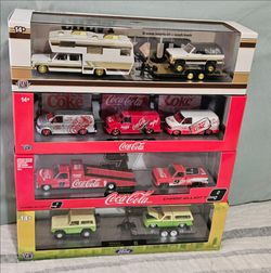 M2 Machines Die-Cast Vehicle Sets Lot of 4