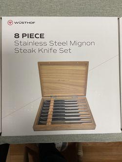 Wusthof 8-Piece Stainless Steel Mignon Steak Knife Set