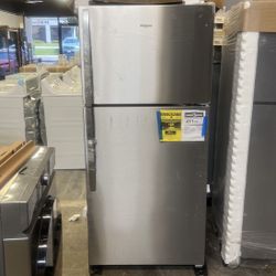 Whirlpool Stainless Steel Top Freezer Refrigerator 🙌🙌