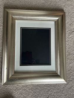 3 silver and gold tone frames