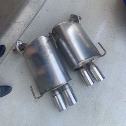 Stock wrx mufflers