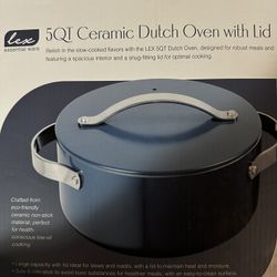 Brand New Ceramic 5qt Dutch Oven 