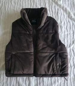Ashley Outerwear Corduroy Puffer Vest
