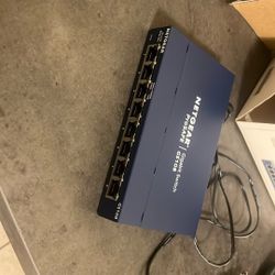 Netgear Gigabit Switch Gs108 Unmanaged Switch