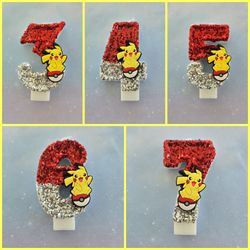 Pokemon birthday candles