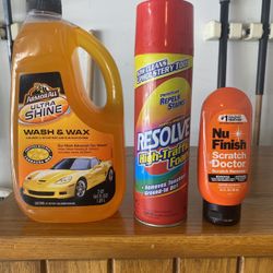 Auto Clean Supplies And Auto Fluids