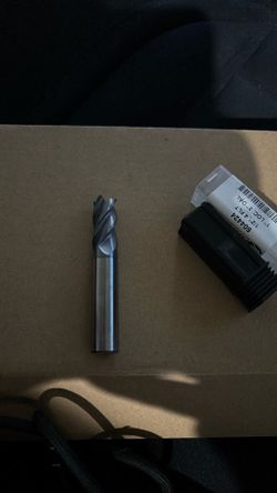 HARRIER 504424 1/2 in Milling Dia,Square End Mills