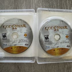 DISCS ONLY God of War Saga 1 & 2 HD Collection PS3 1 Part God of War I & 2