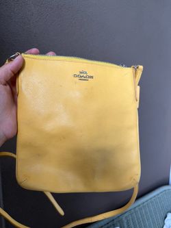 Coach Bag-yellow