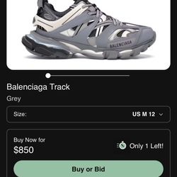 Balenciaga Tracks grey 