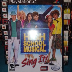 Playstation 2 Game " High School Musical " ( 2007 NEW )