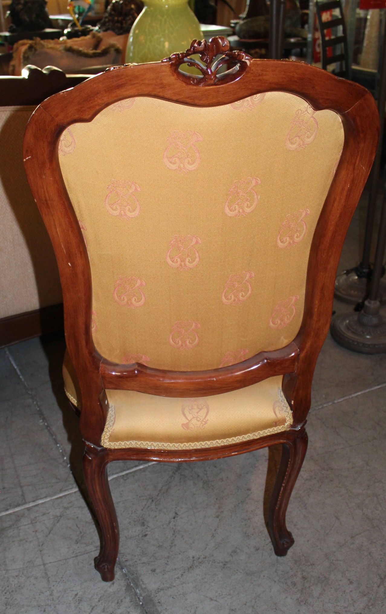 Antique Carved Wood Chair