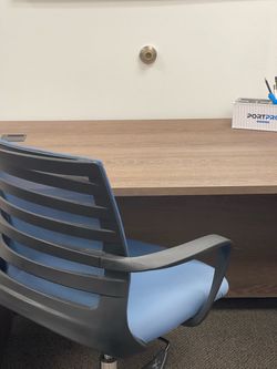 Office desk with chair