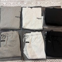 Essential hoodies, shorts, sweats