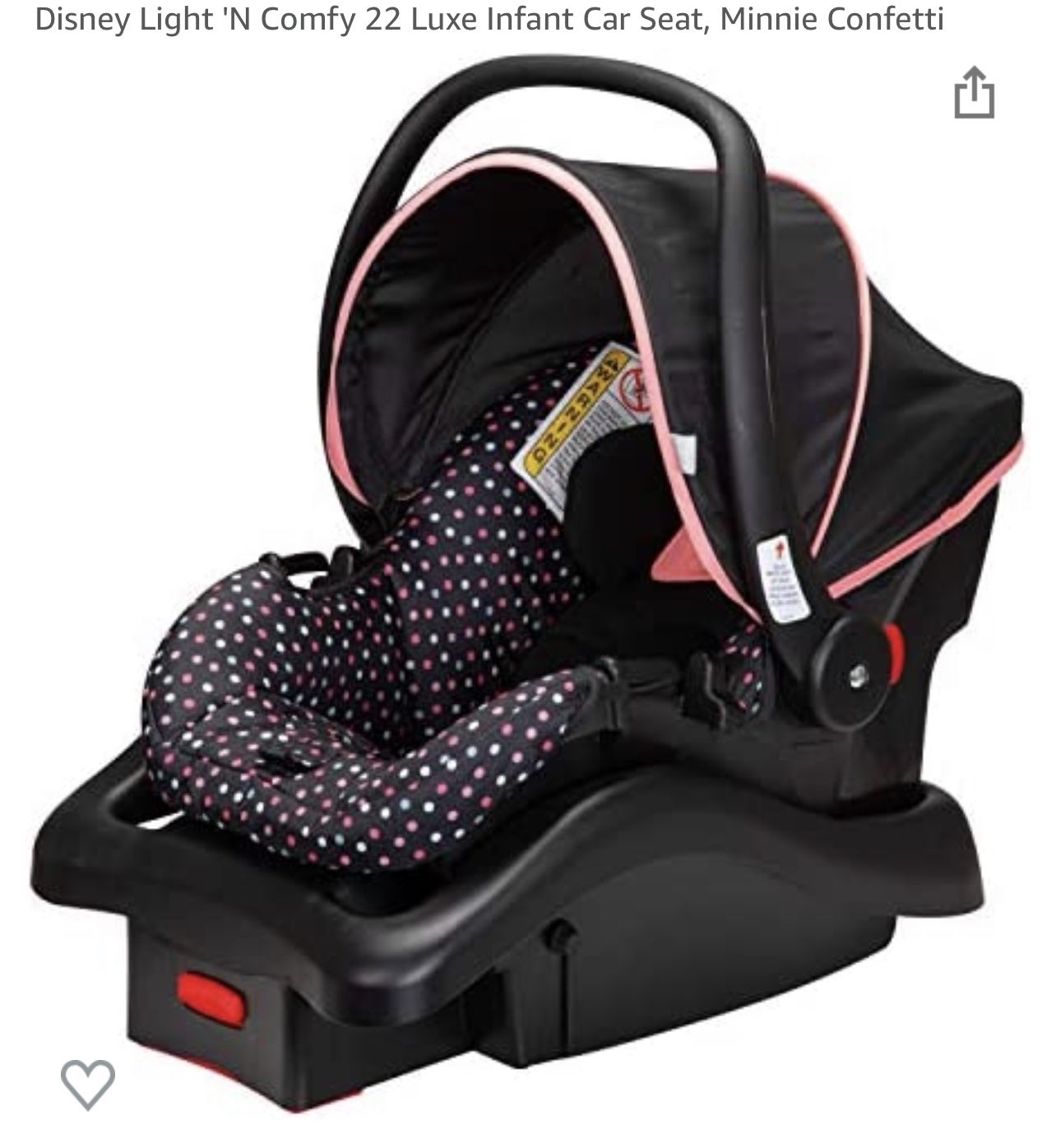 New Minnie Infant Car Seat