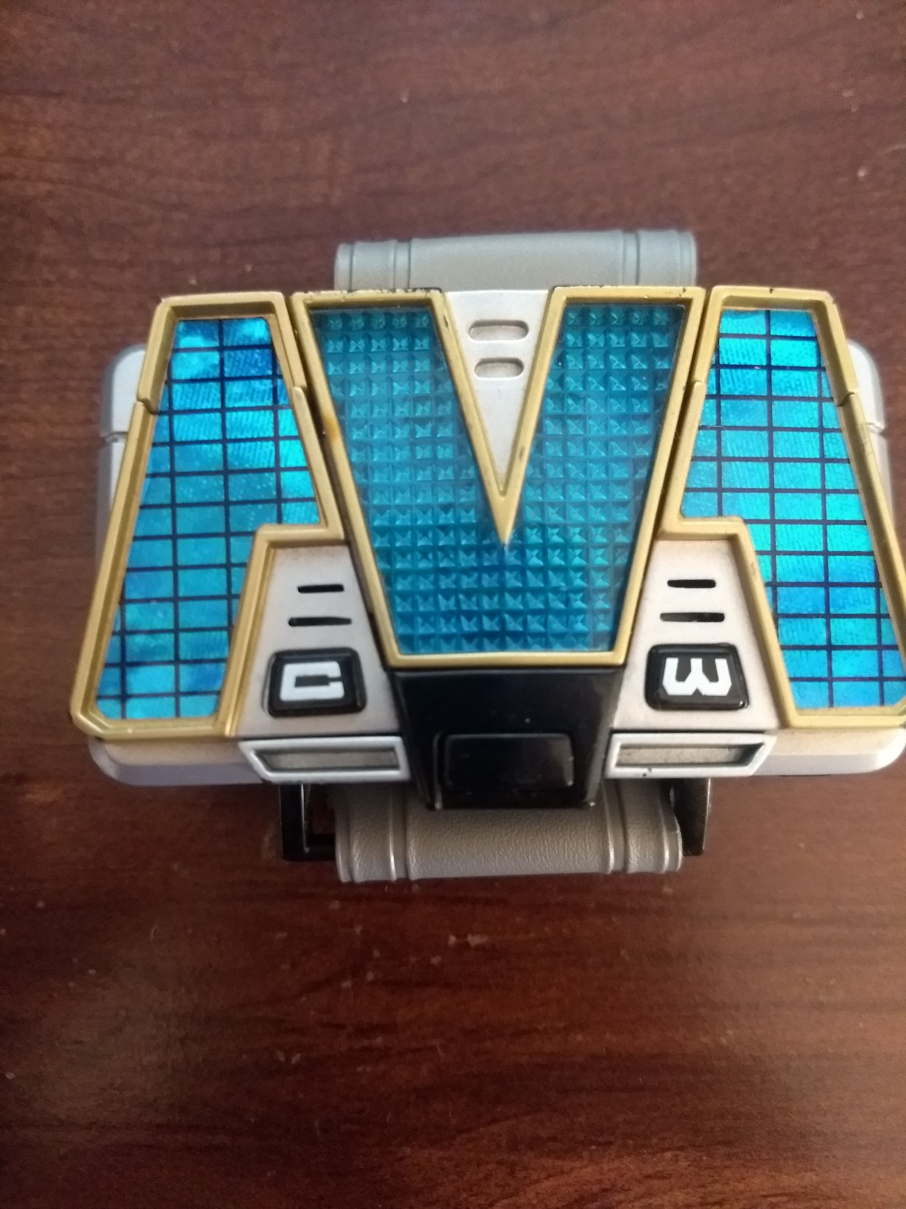 Power Rangers Lightspeed Rescue Titanium Ranger Morpher