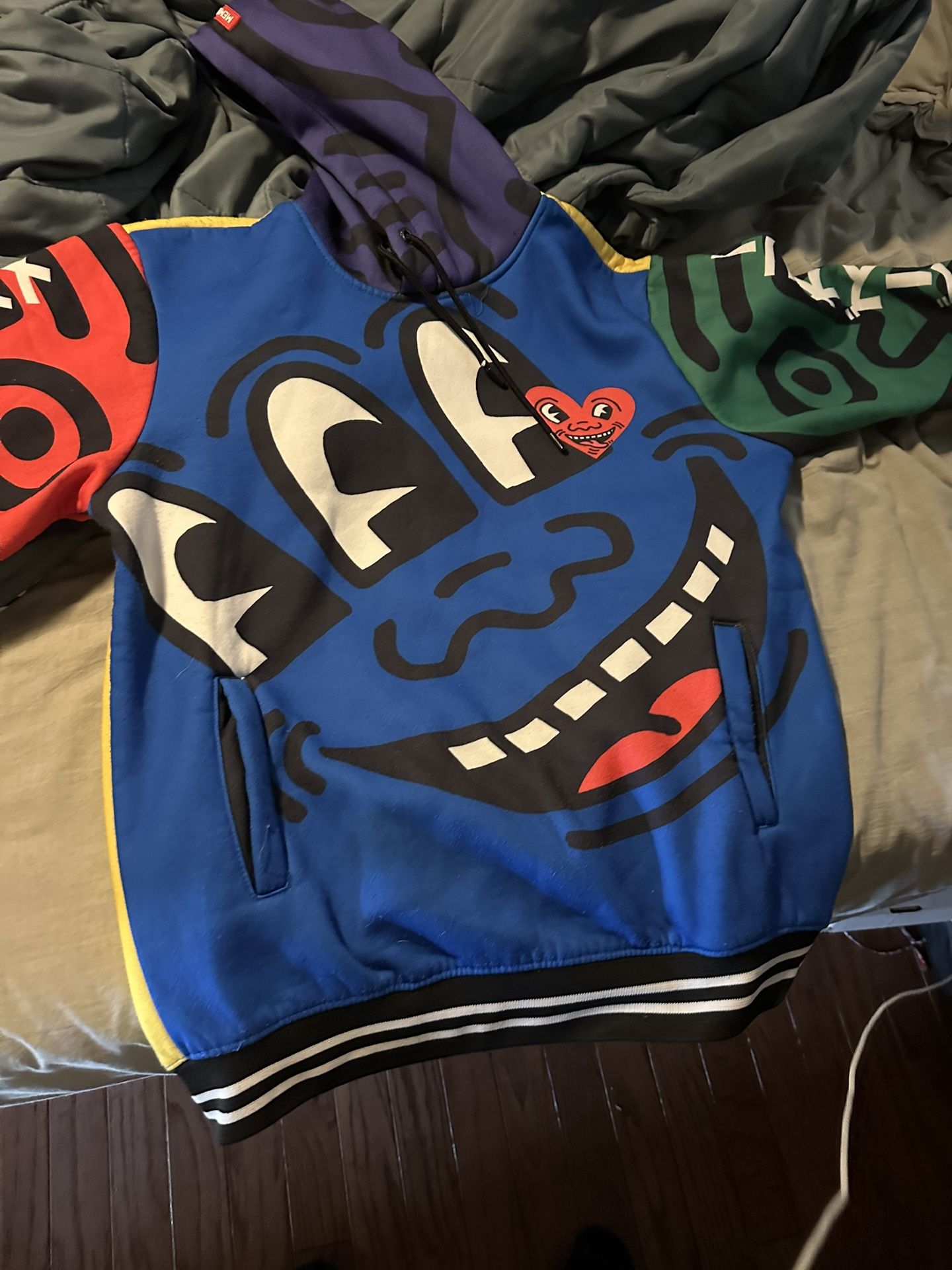 Members Only Keith Haring Hoodie Medium